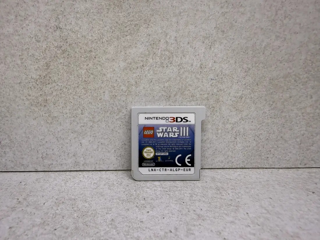 LEGO Star Wars 3 (III) the Clone Wars - Nintendo 3DS igra