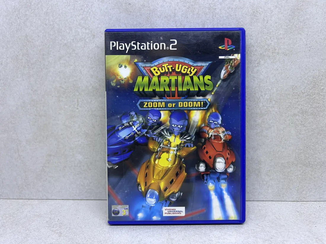 Butt Ugly Martians Zoom or Doom - PS2 igra