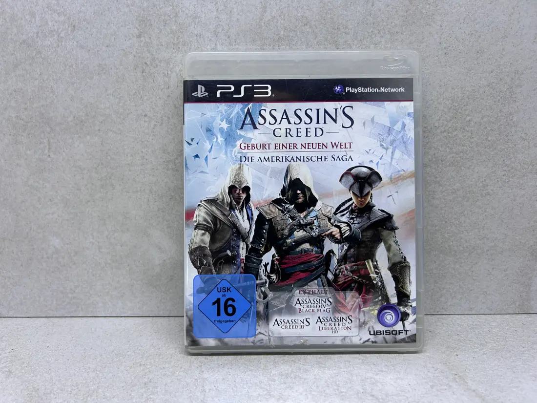 Assassins Creed BIRTH OF A NEW WORLD The American Saga - PS3 igra