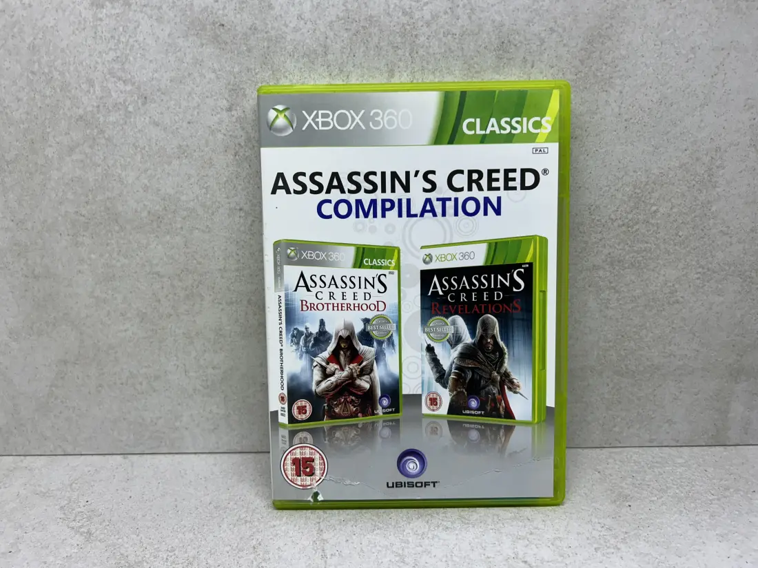 Assassins Creed Revelations + AC Brotherhood - XBOX 360 igra